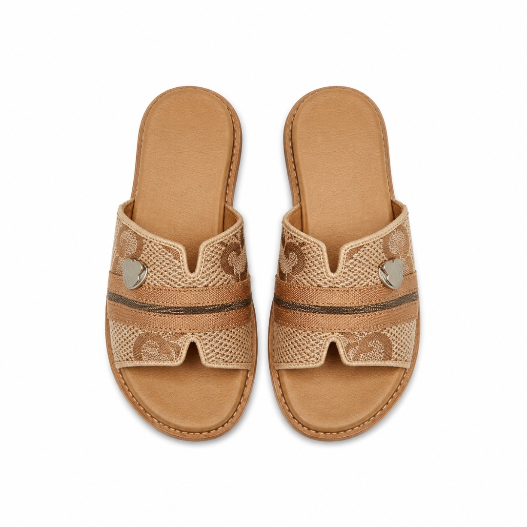 Mens OpenToe Slippers with Stylish Design